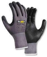 TeXXor Nylon-Strickhandschuhe black touch XL