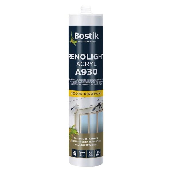 Bostik A930 Renolight Acryl weiss Leichtfüller 300ml/C12