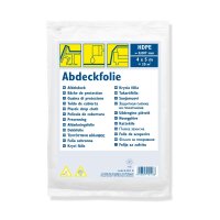 Abdeckfolie  HDPE 7 my 20 qm = 4 x 5 m