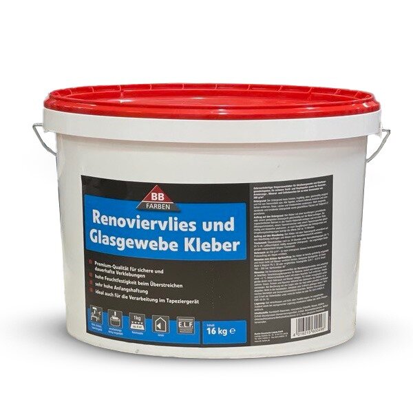 Glasfasergewebekleber BB 16kg transparent