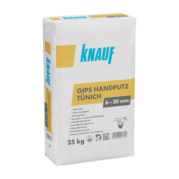 KNAUF Gips-Handputz Tünich 6-30 30Stk./Pal.