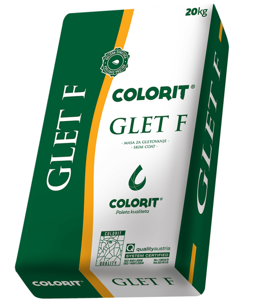 Colorit Glet F - Zementspachtelmasse